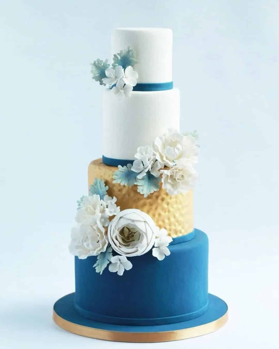 Blue Wedding Cakes