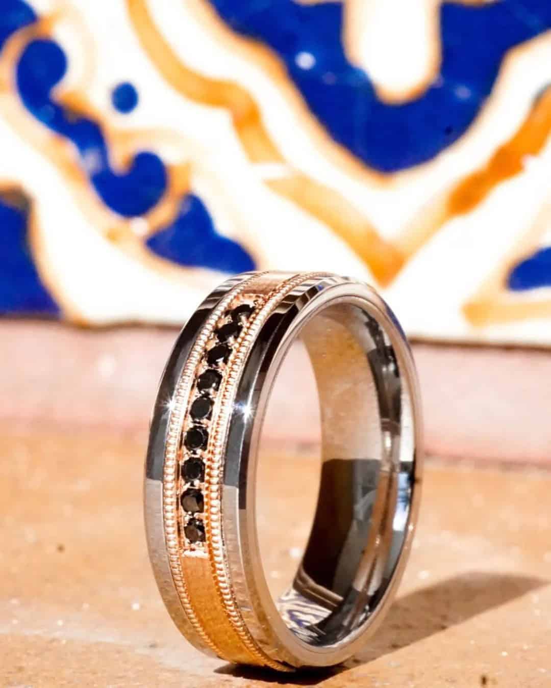 Black Diamond Wedding Bands