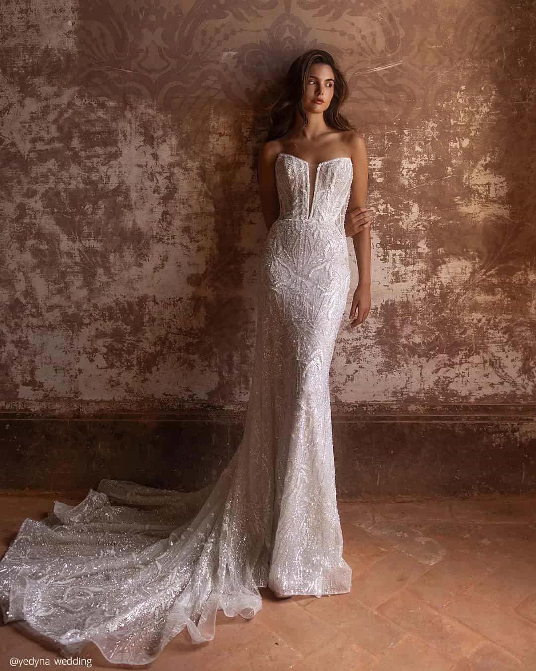 Mermaid Dresses Wedding With Train