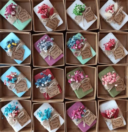 Handmade personalized soaps