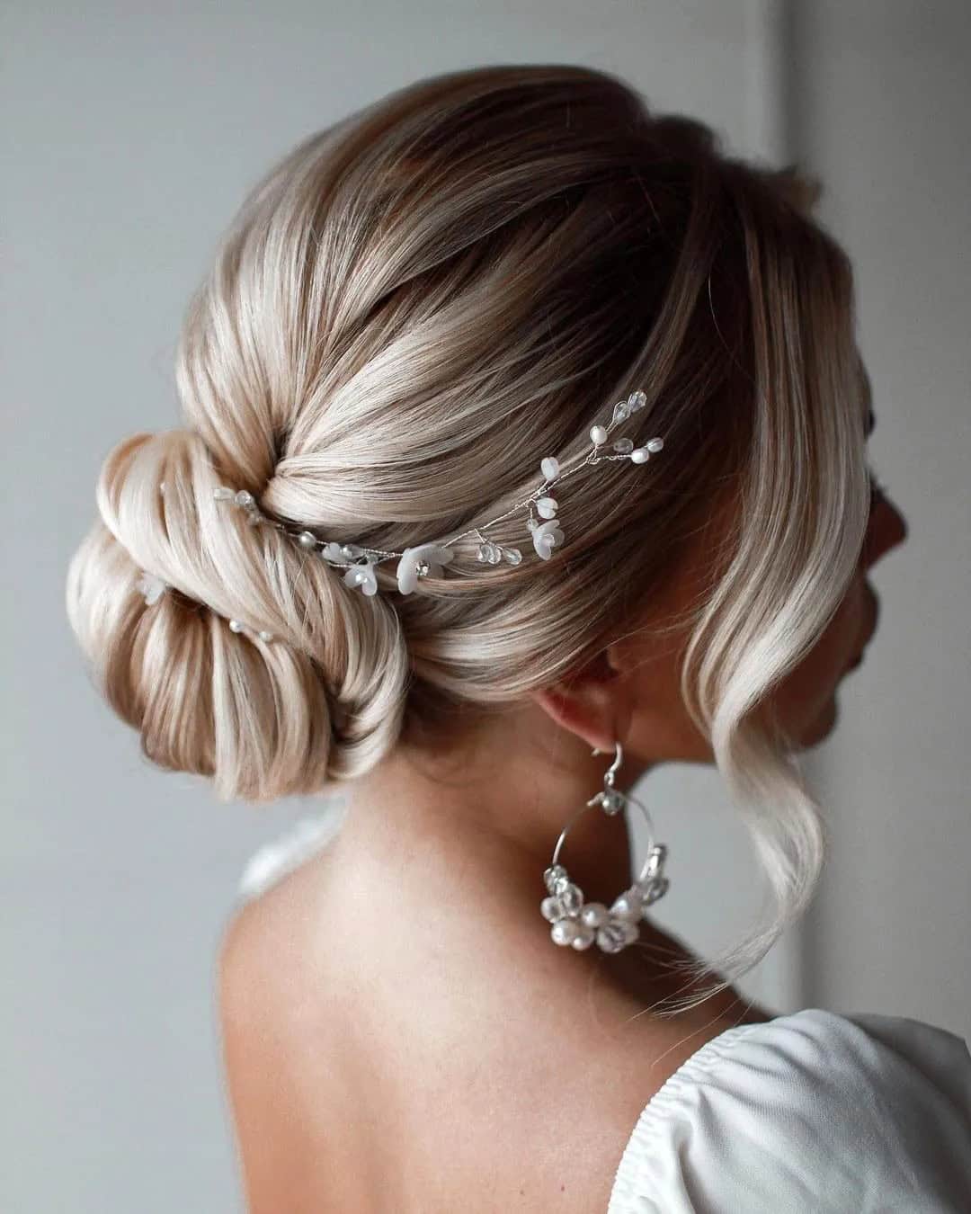 Wedding Updos for Bohemian Brides