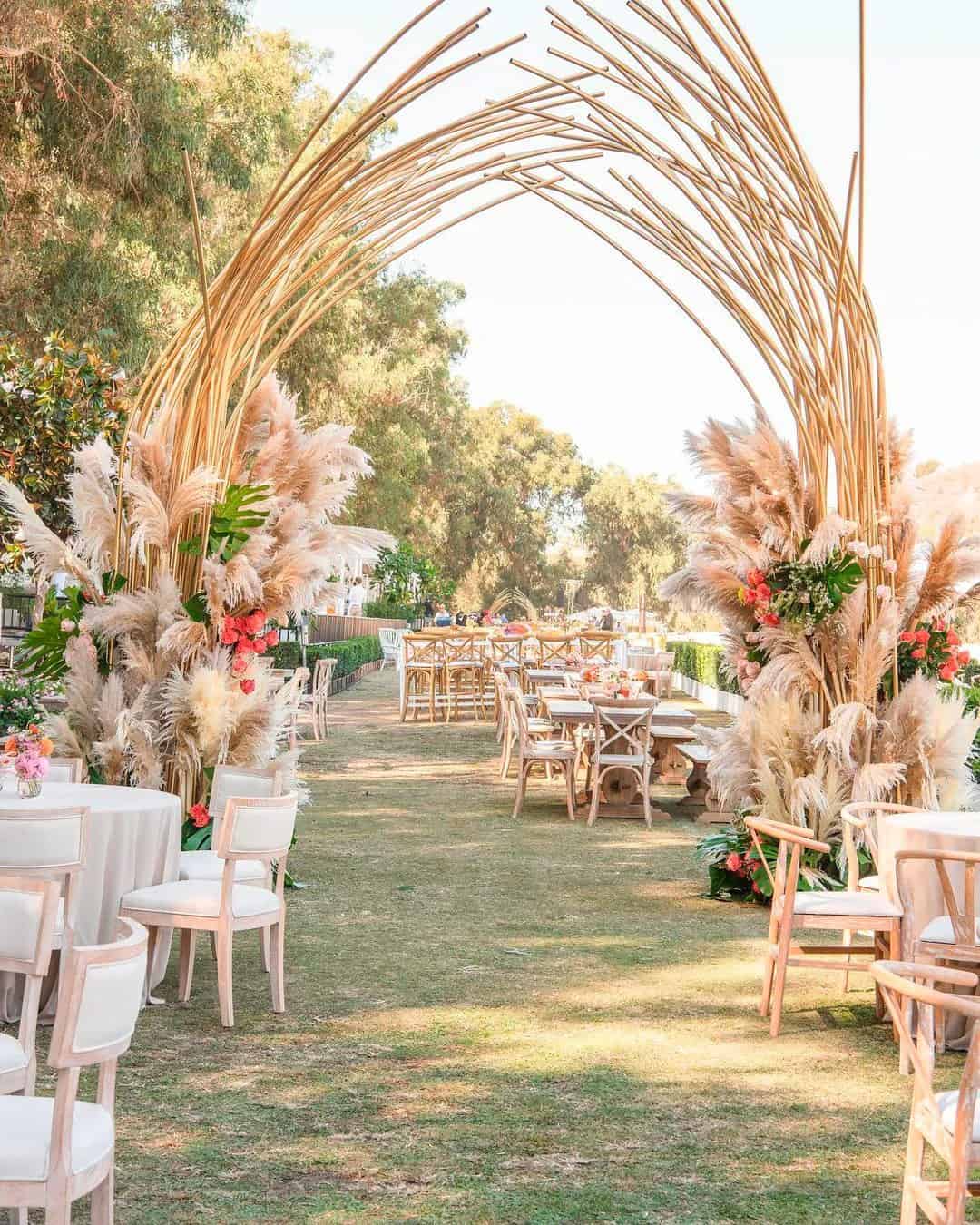 Modern Boho Wedding Decor