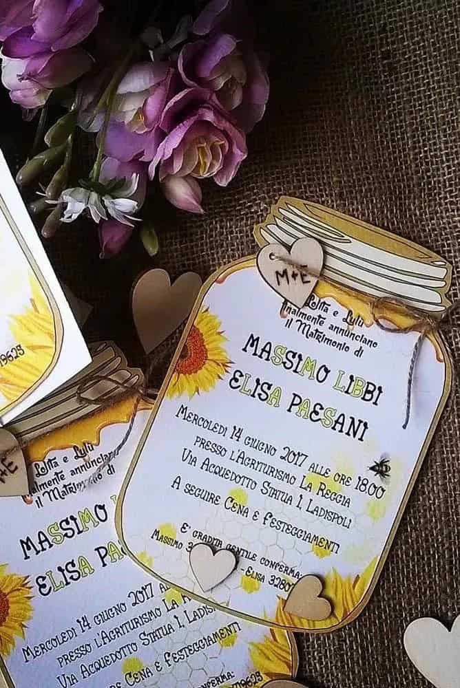 Sunflowers Wedding Invitations