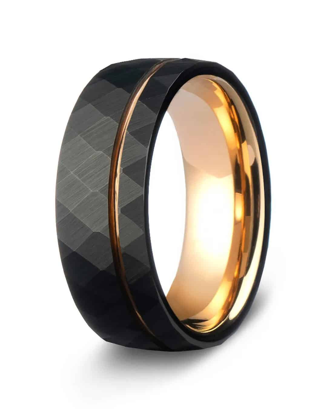 Two-Tone Wedding Bands