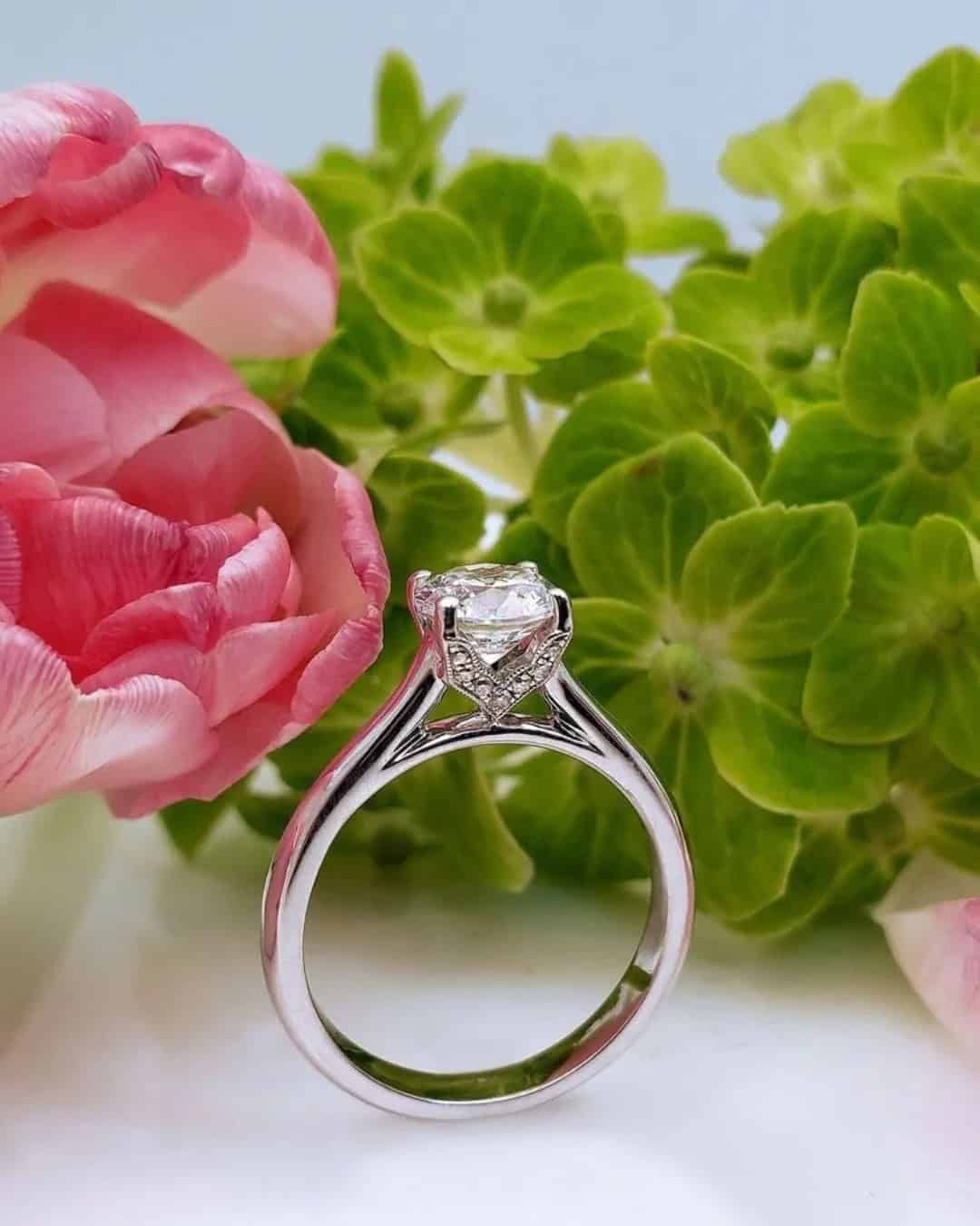 Simple Engagement Rings