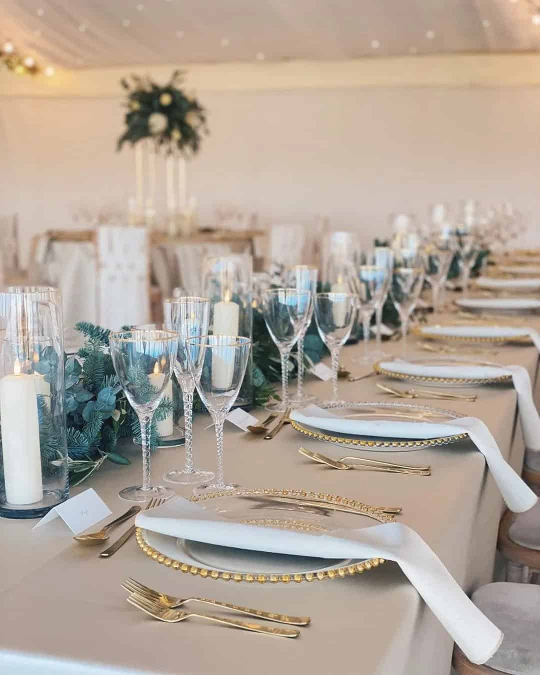 Tiffany Blue Centerpieces