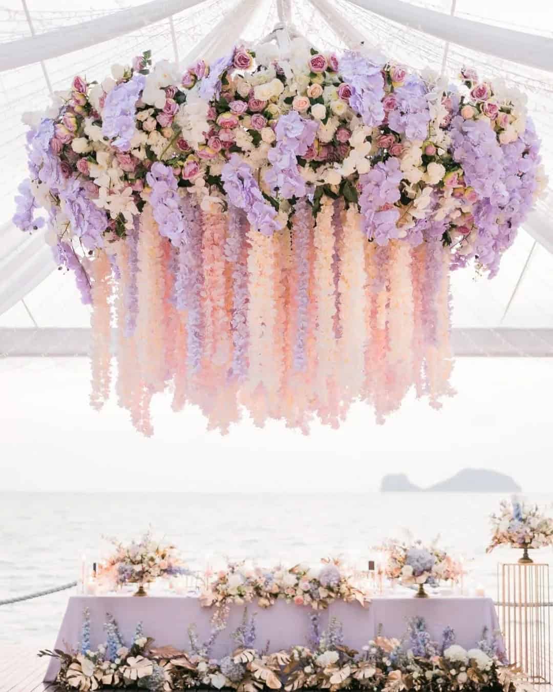 Hanging Wedding Decoration Ideas