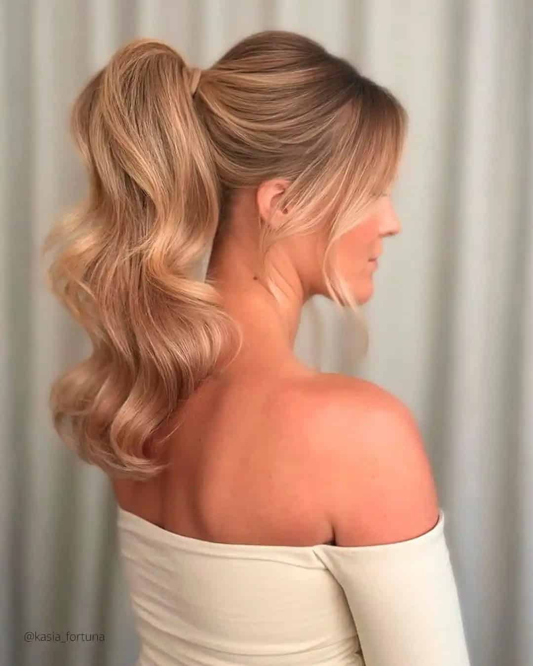 Wavy Ponytail