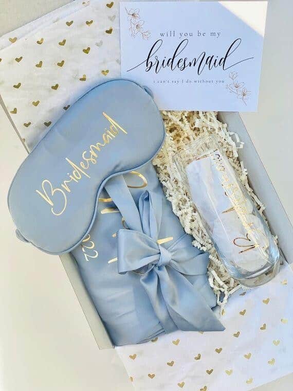 Sleepover bridal box