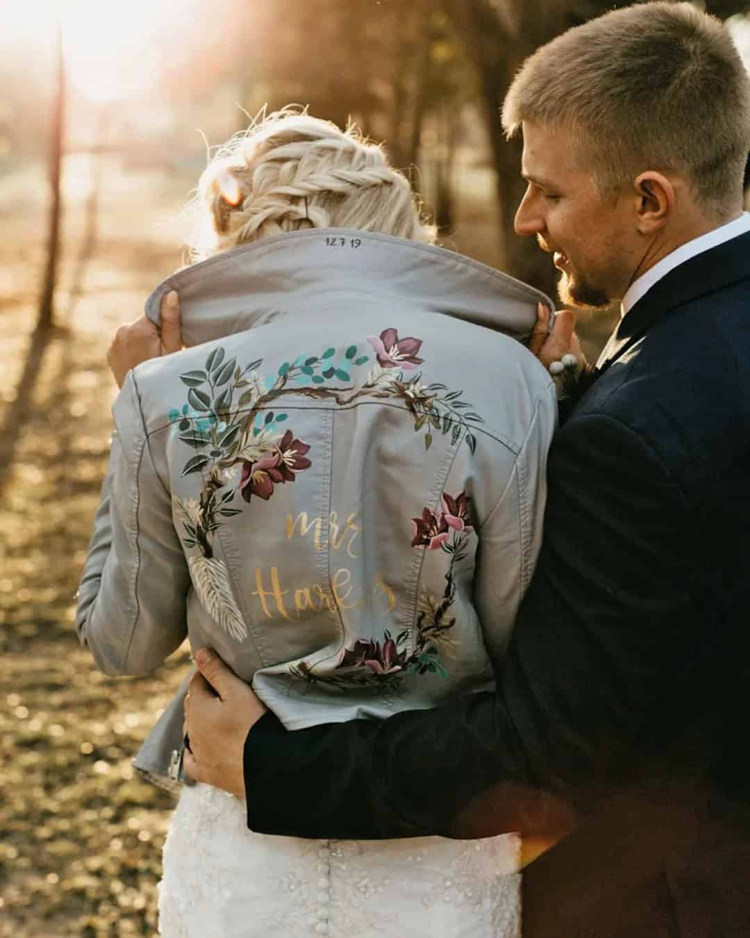 Light Color Bride Cover-Up Jacket