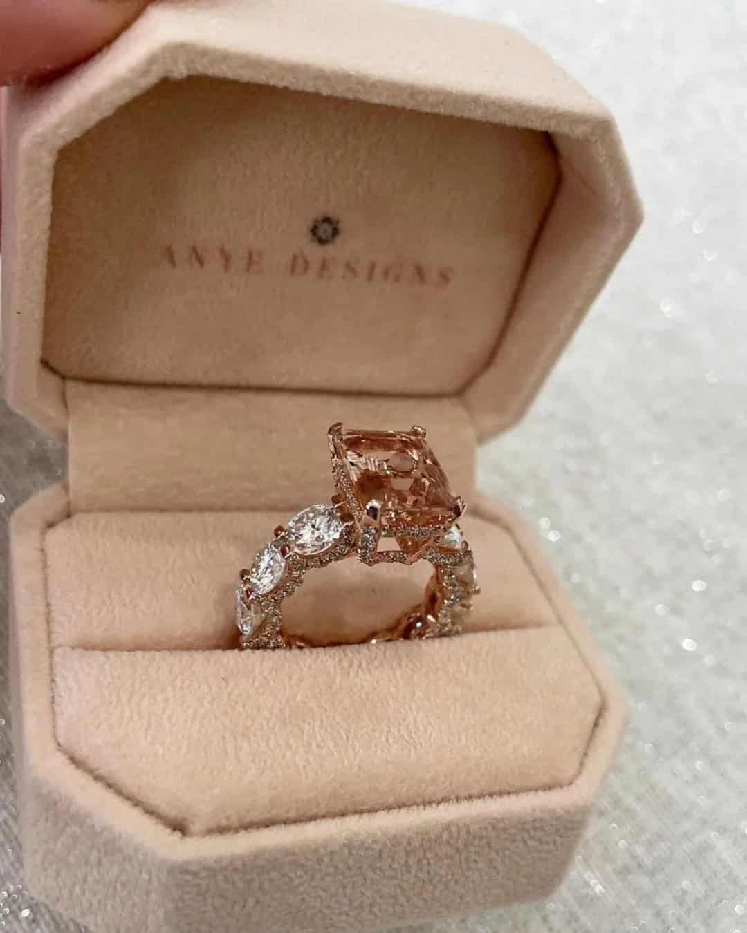 Unique Engagement Rings With Morganite