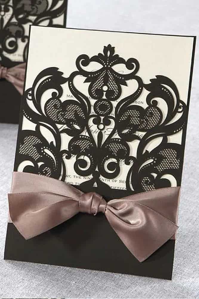 Old-Fashioned Wedding Invitations