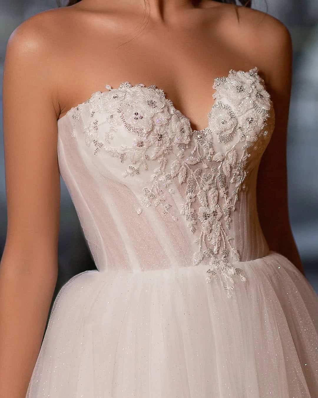 Fashion Wedding Dresses With Puff Sleeves