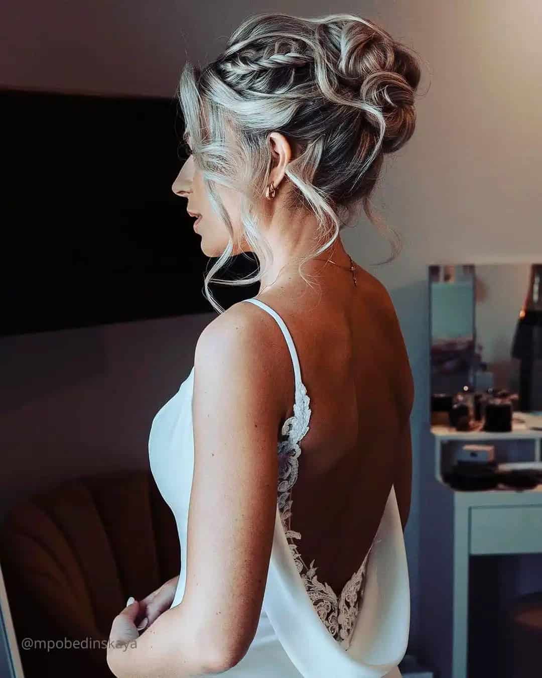 Fine Hair Wedding Updos For Thin Hair