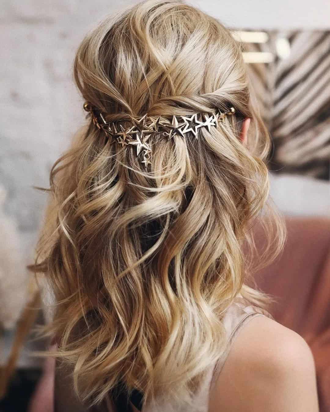 Medium Length Wedding Guest Hairstyles