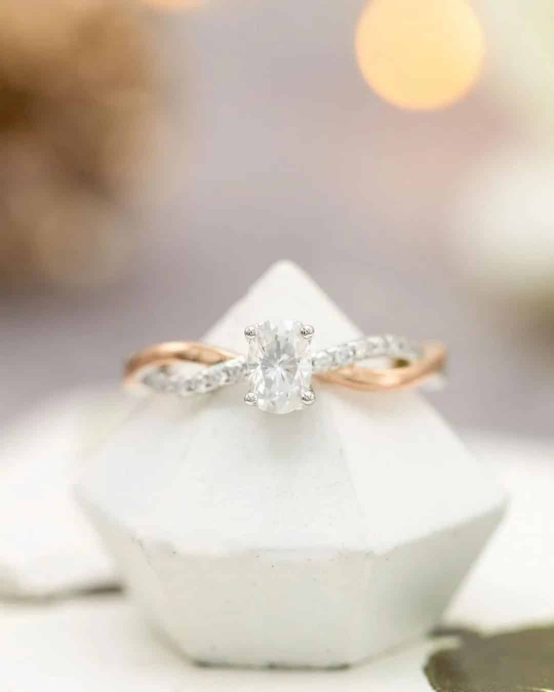 Simple Engagement Rings