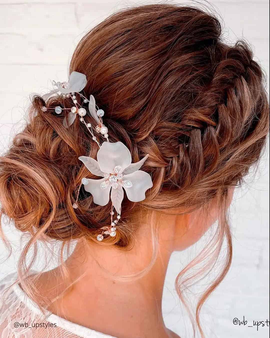 Romantic Braided Updo