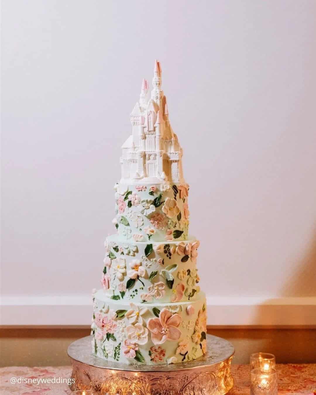 Charming Disney Wedding Cakes