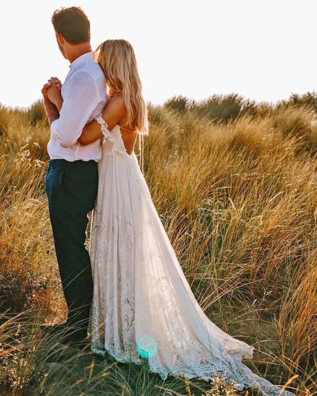 Casual Wedding Dresses Boho Style