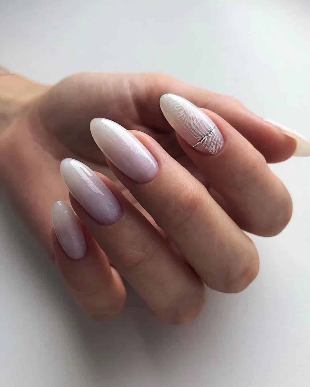 Ombre Manicure For Your Big Day