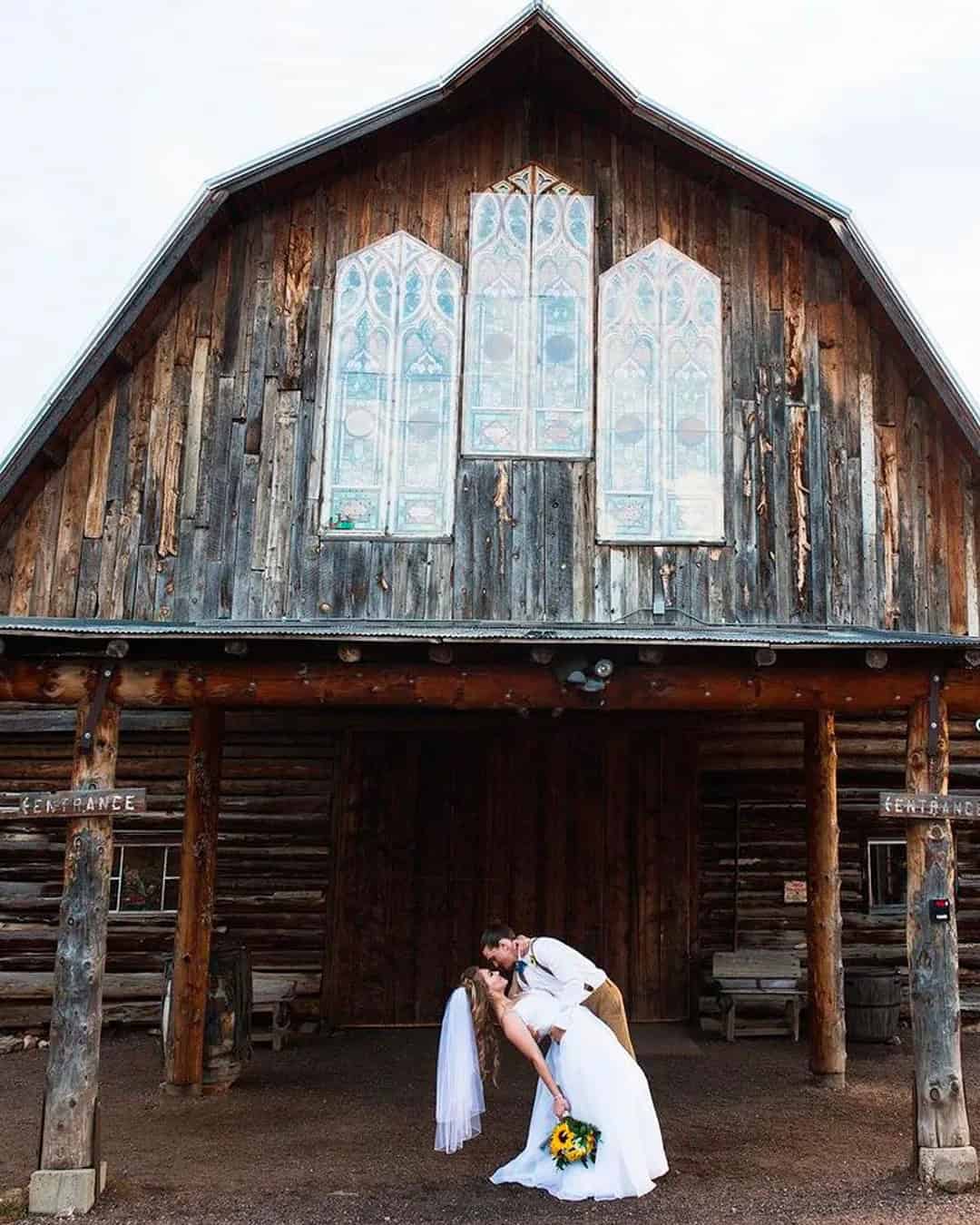 The Barn at Evergreen Memorial Park in Evergreen, Colorado