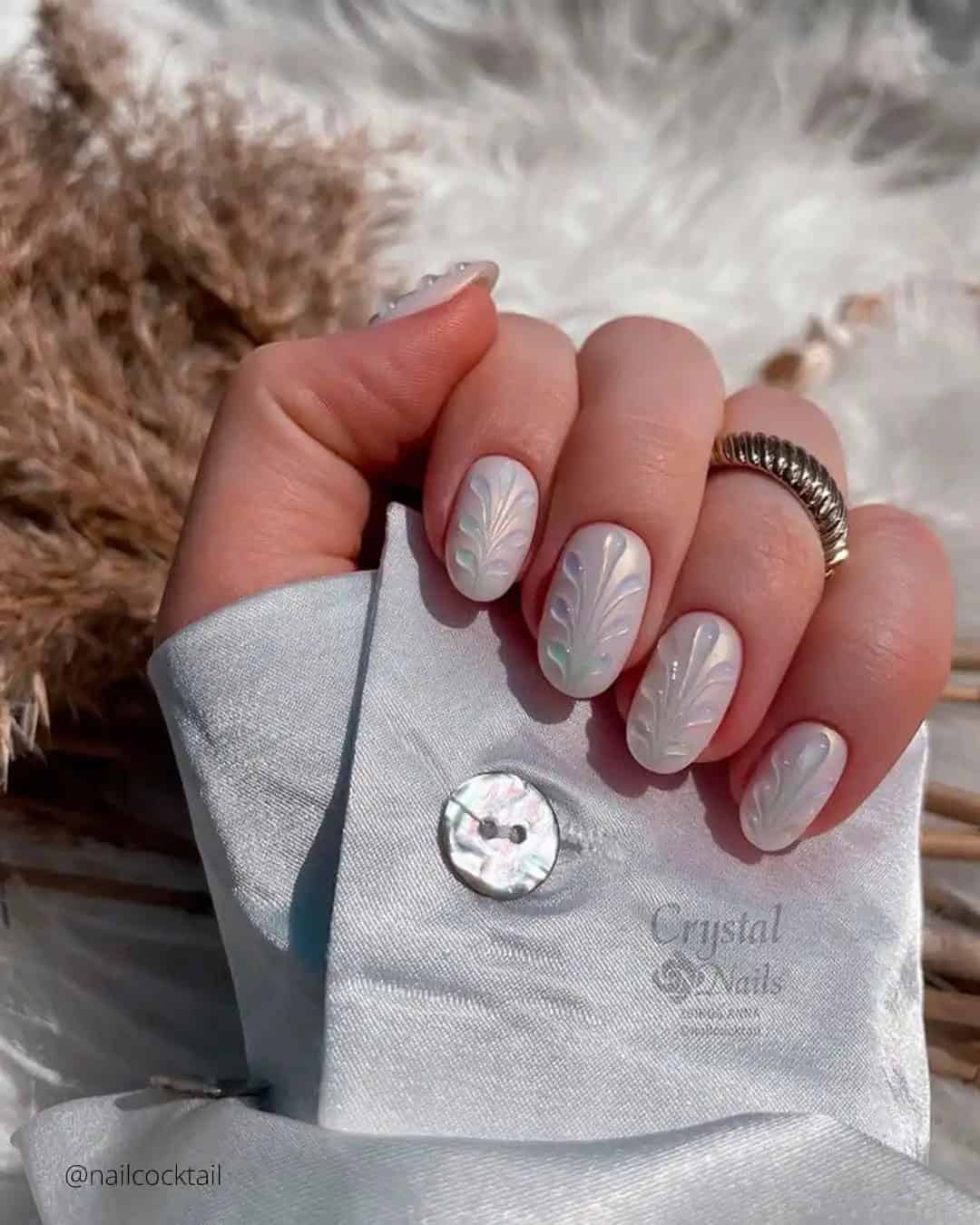 Cute White Nail Designs