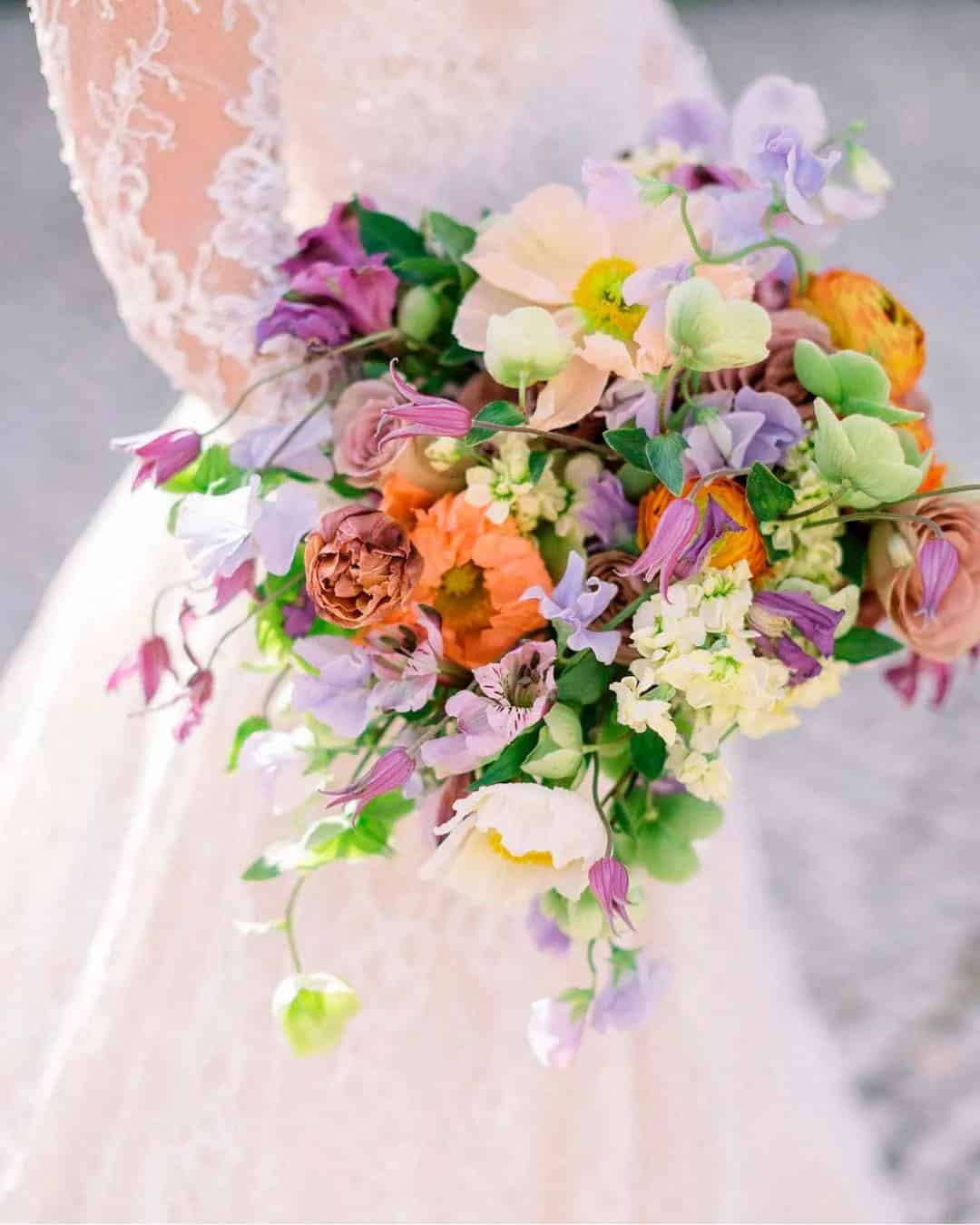 Lilac Wedding Bouquets