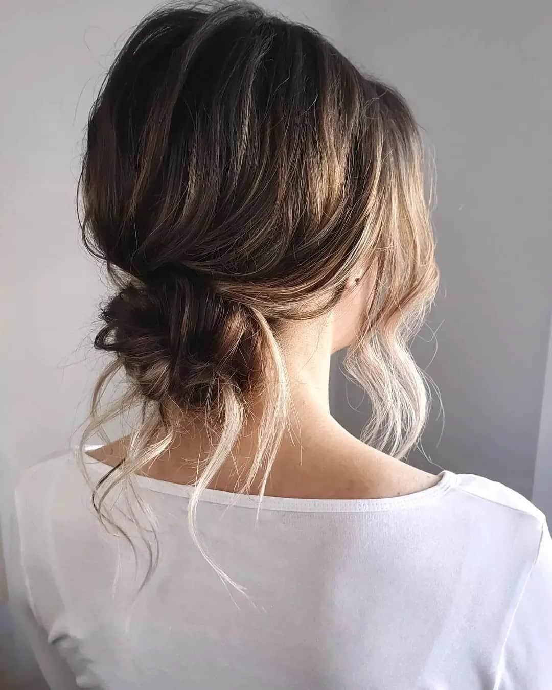 Chic Bun For Brides