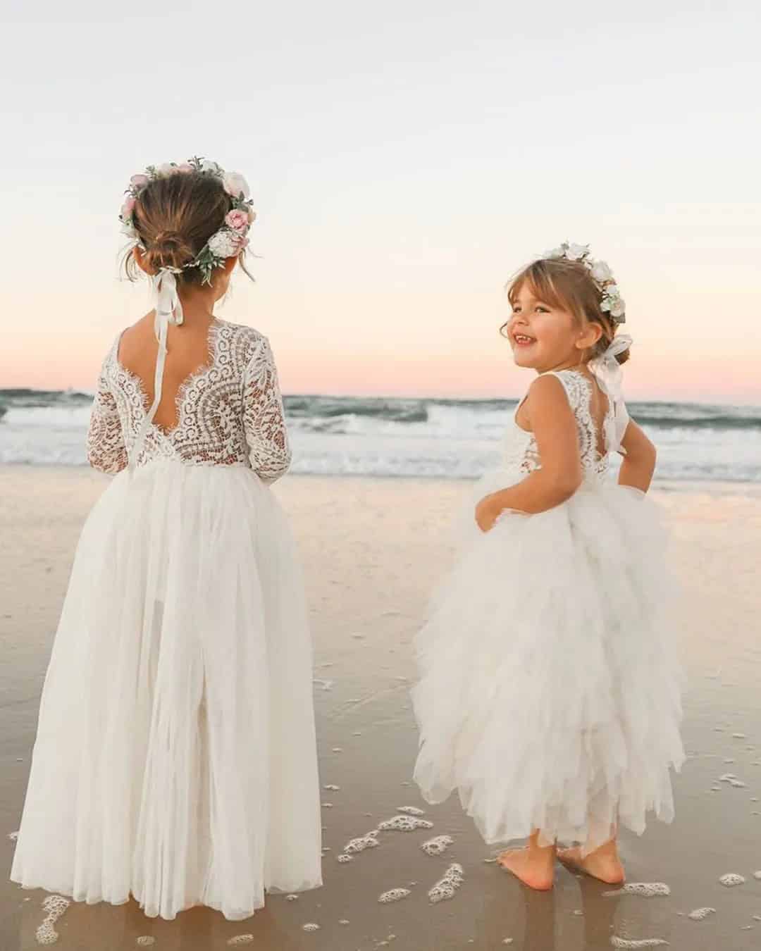 Tulle Flower Girl Dresses