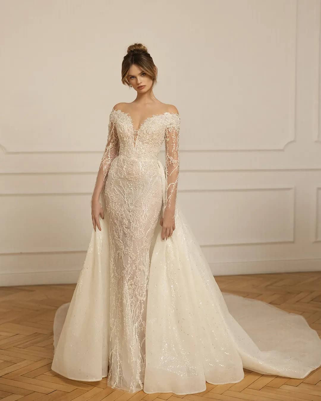 Off The Shoulder Bridal Gowns