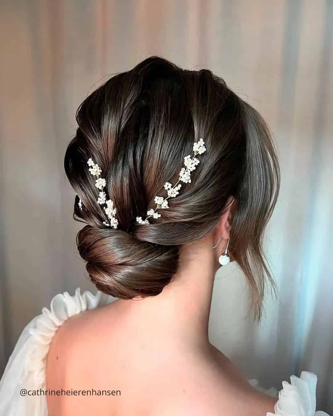 Sleek Updos for Chic Brides