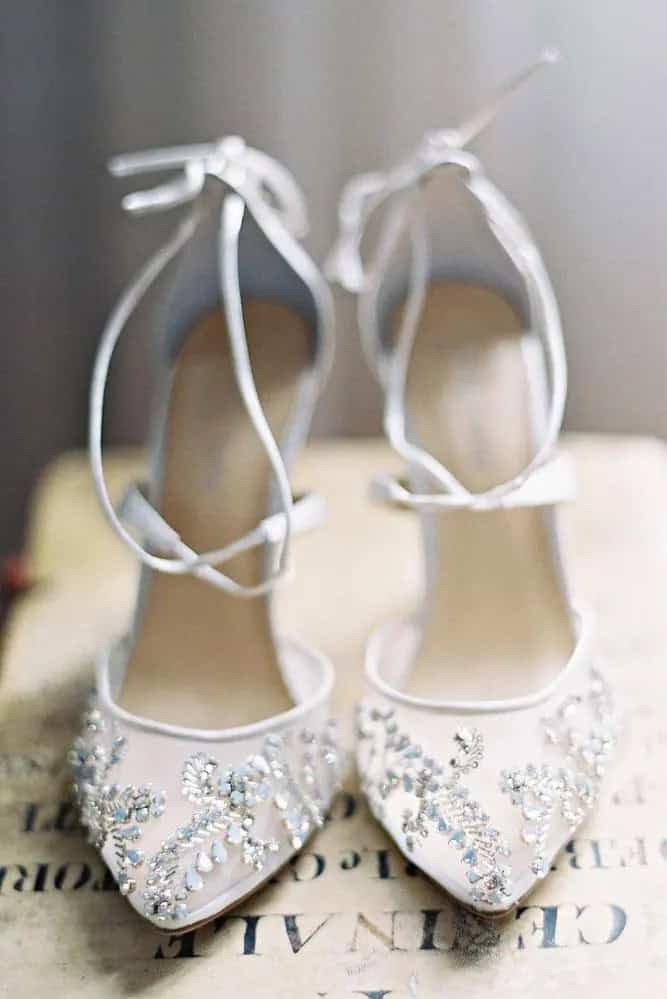 Hand-Beaded Bridal Bella Belle Shoes