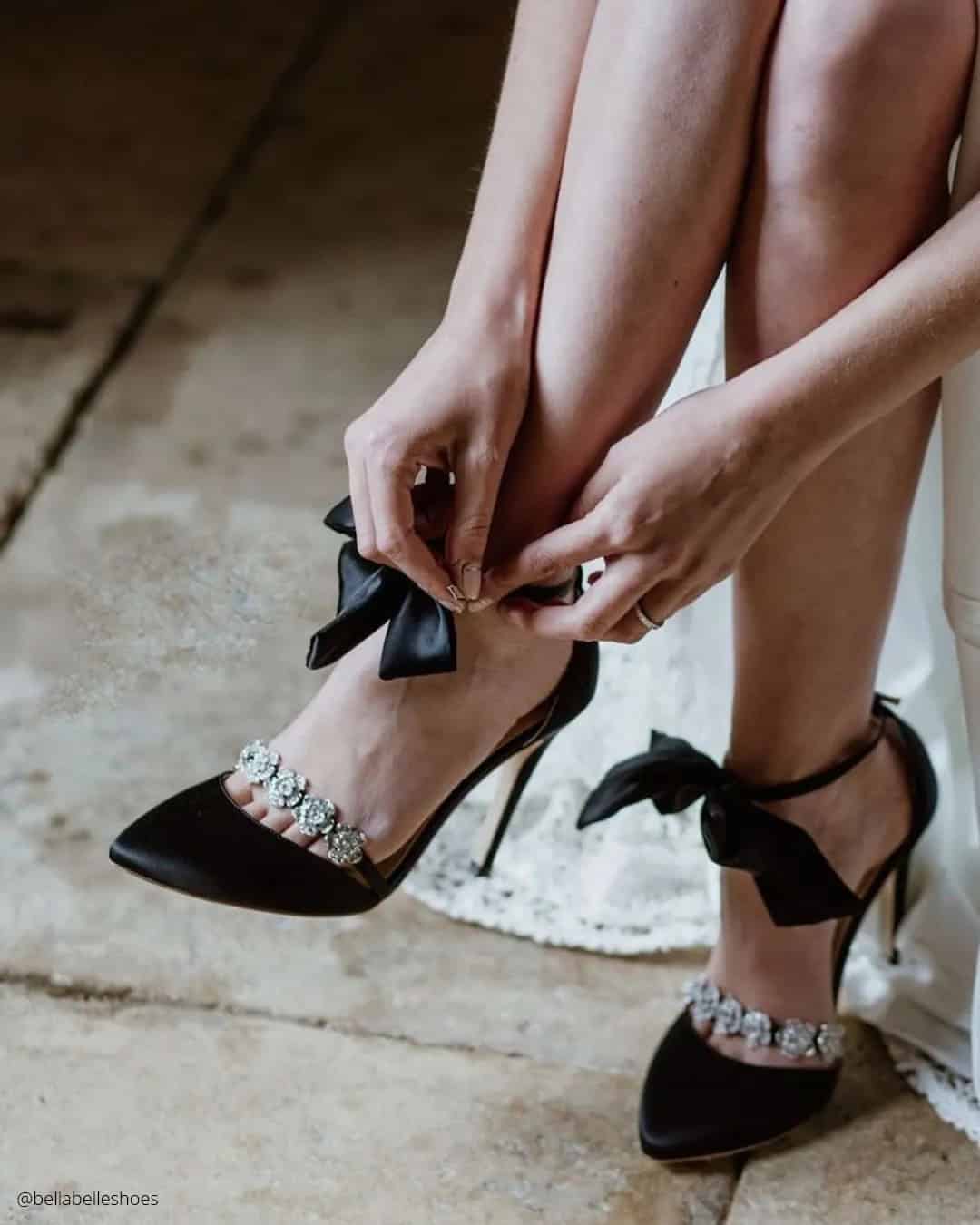 Wedding Shoes With Rhinestones