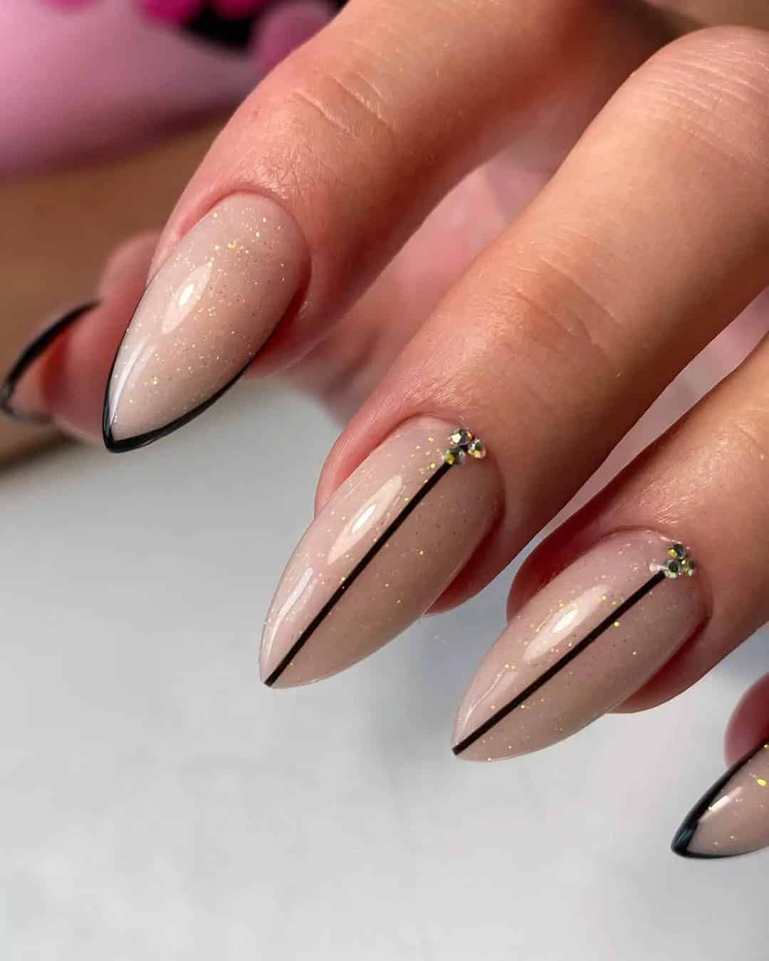 Gothic Wedding Nails