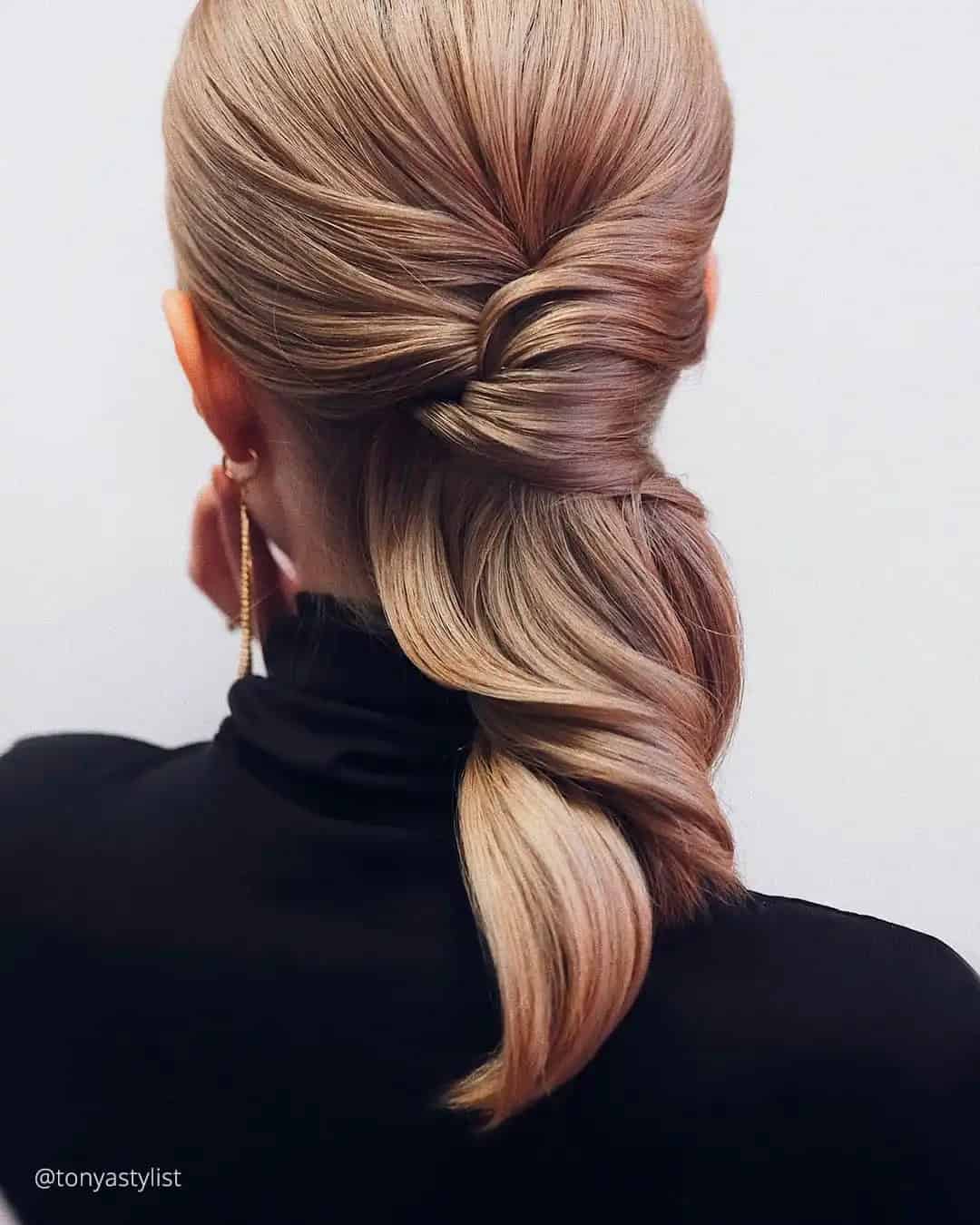 Graceful Twisted Updo