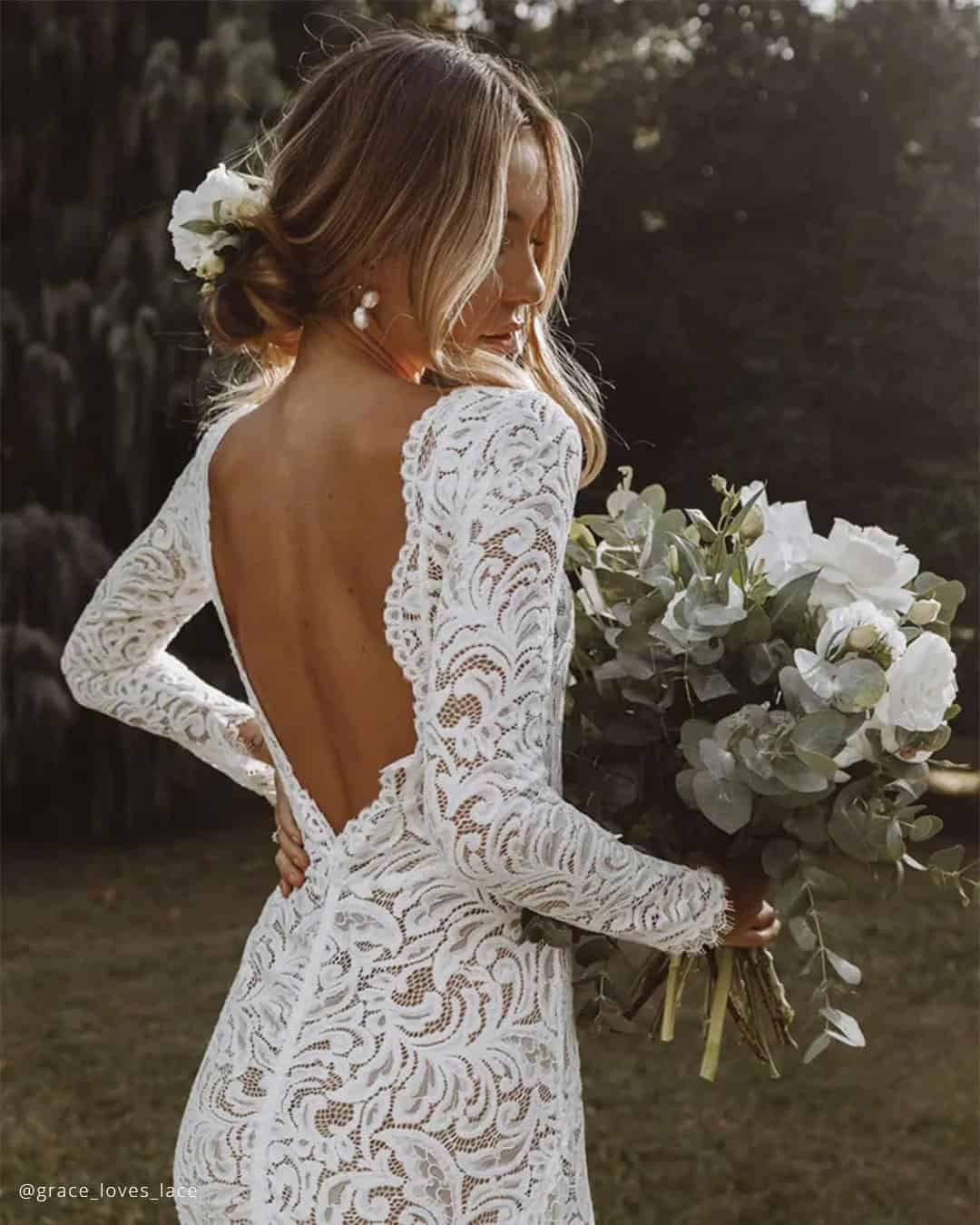 Modern Lace Wedding Dress Designer Ideas