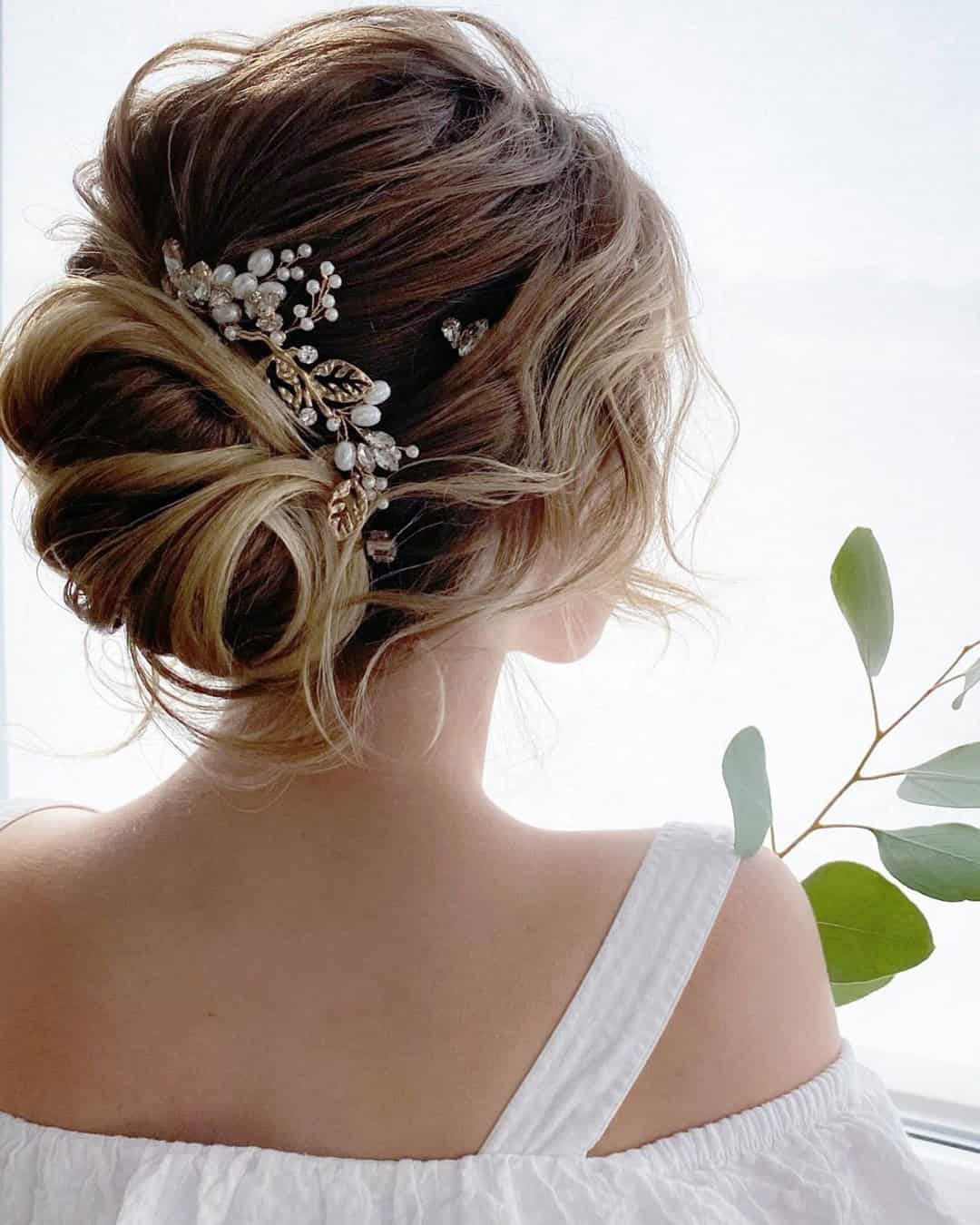 Messy Wedding Hairstyles