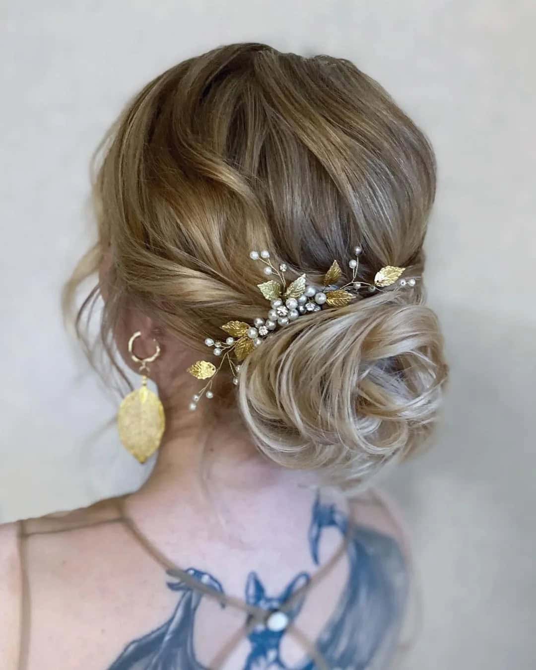 Gold Bridal Headpiece