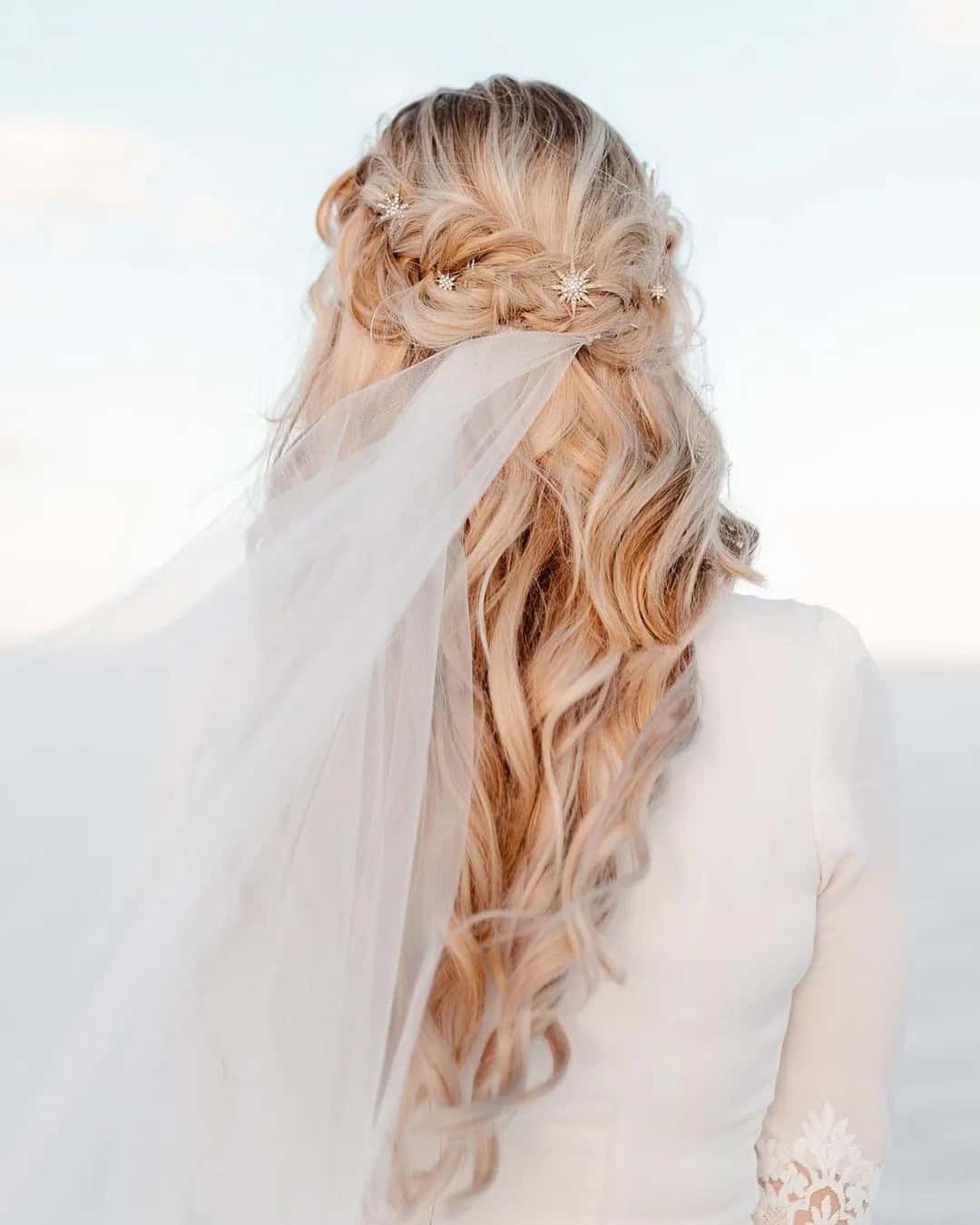 Wedding Hairstyles For Long Hair With Veil