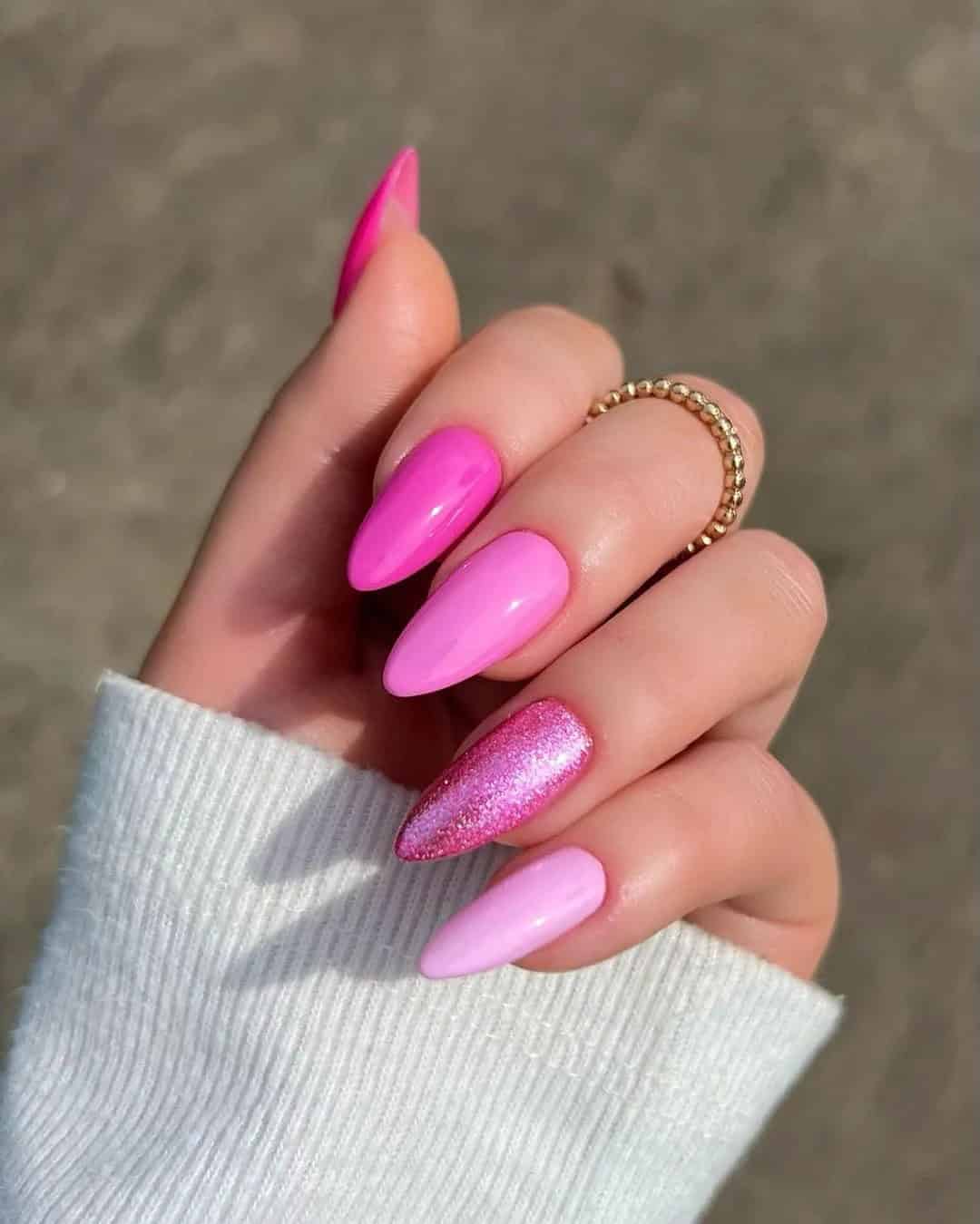 Guests Nails In Pink