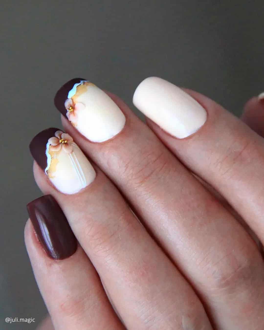 Fall Wedding Guest Nails