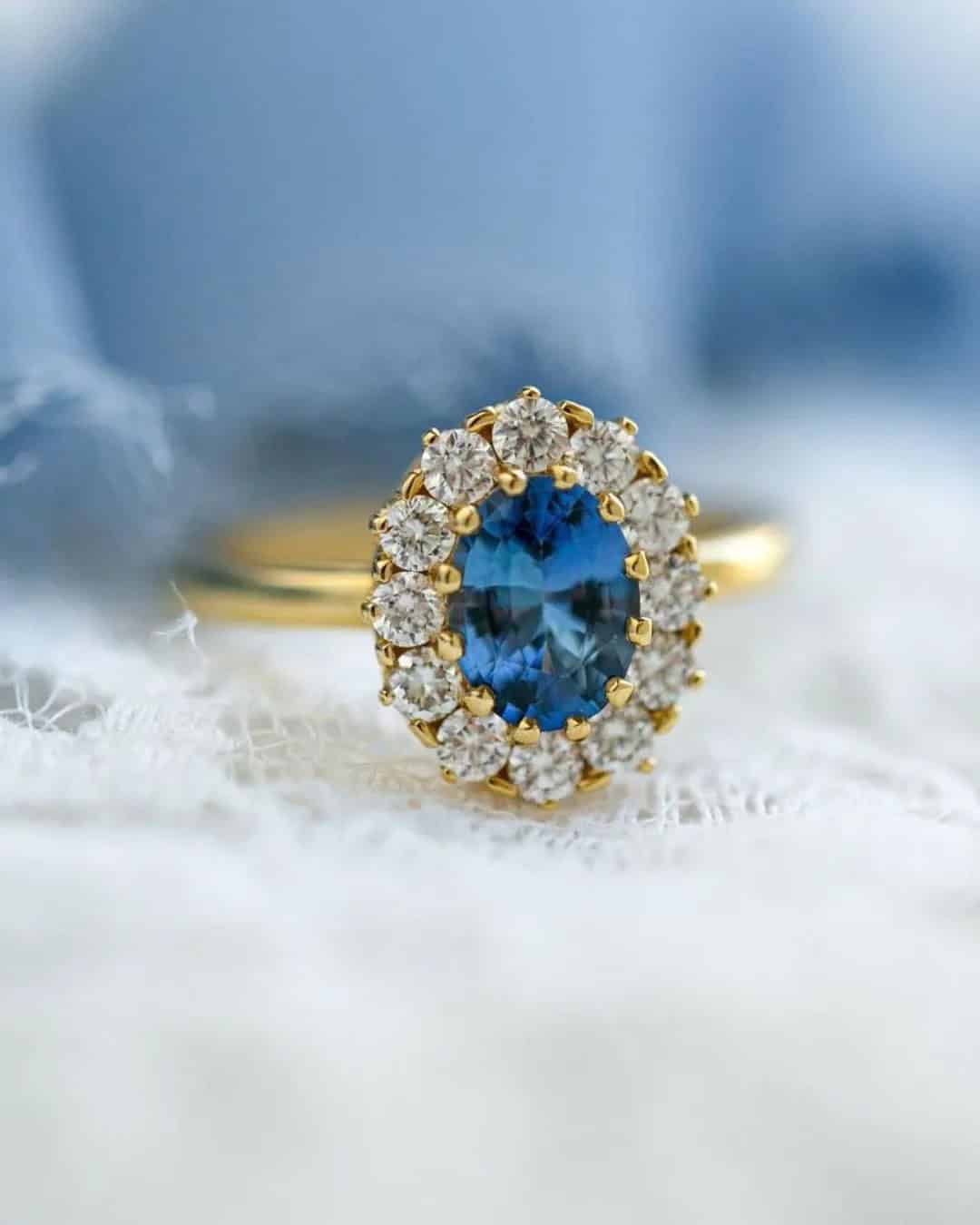 Vintage Sapphire Engagement Rings