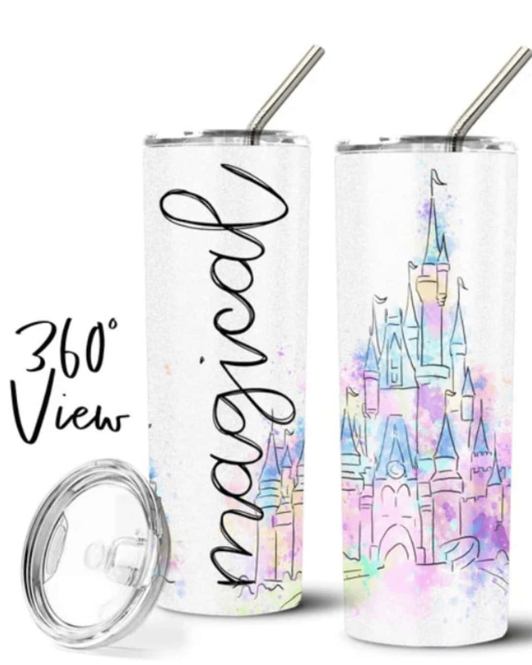 Disney-Themed Water Tumbler