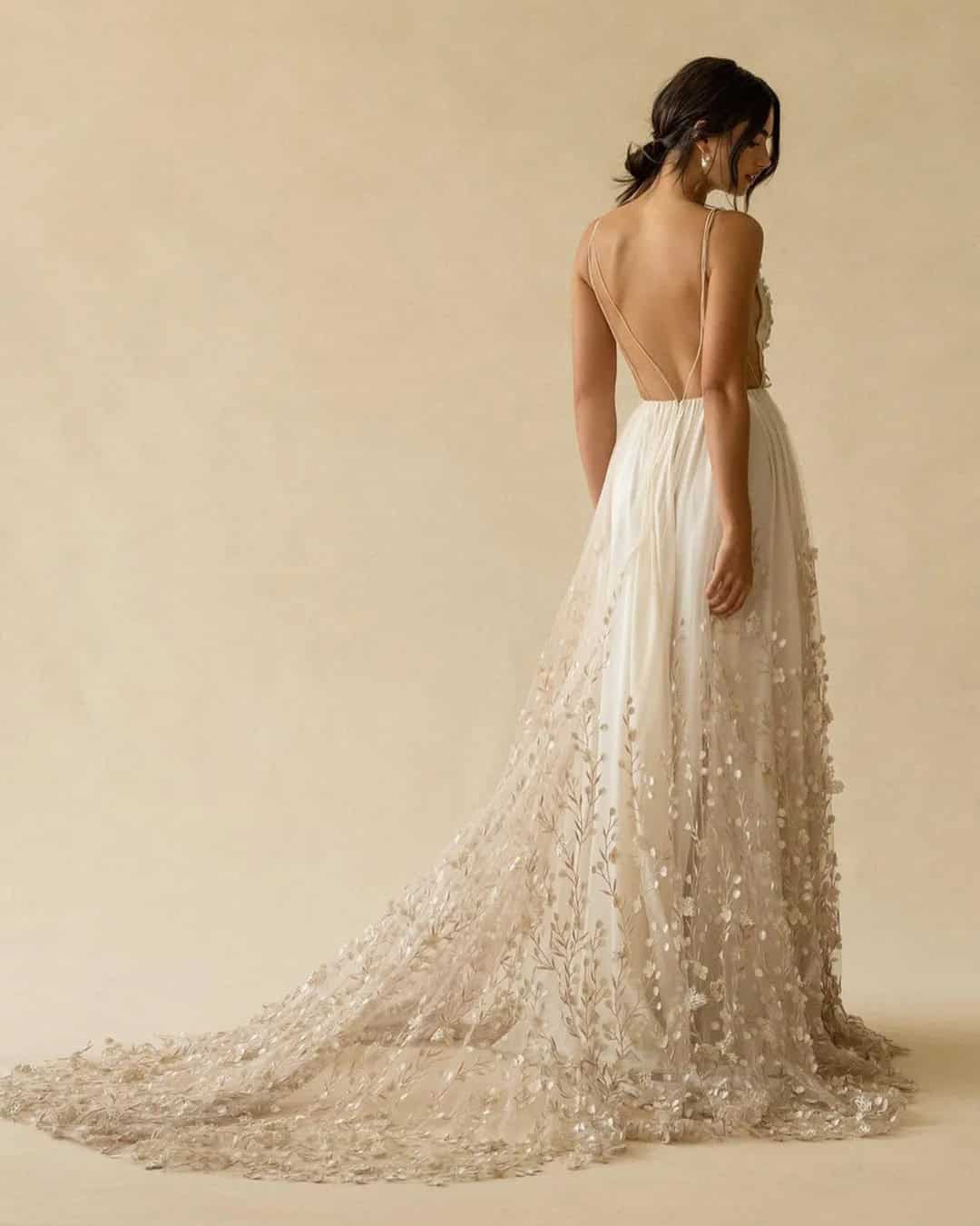 Bridal Dresses With Spaghetti Straps