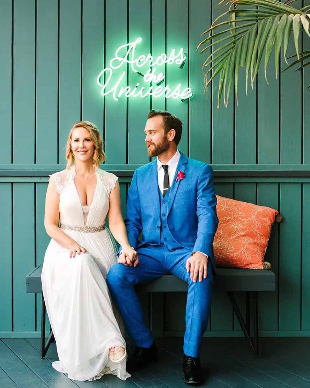 Trendy Neon Wedding Signs