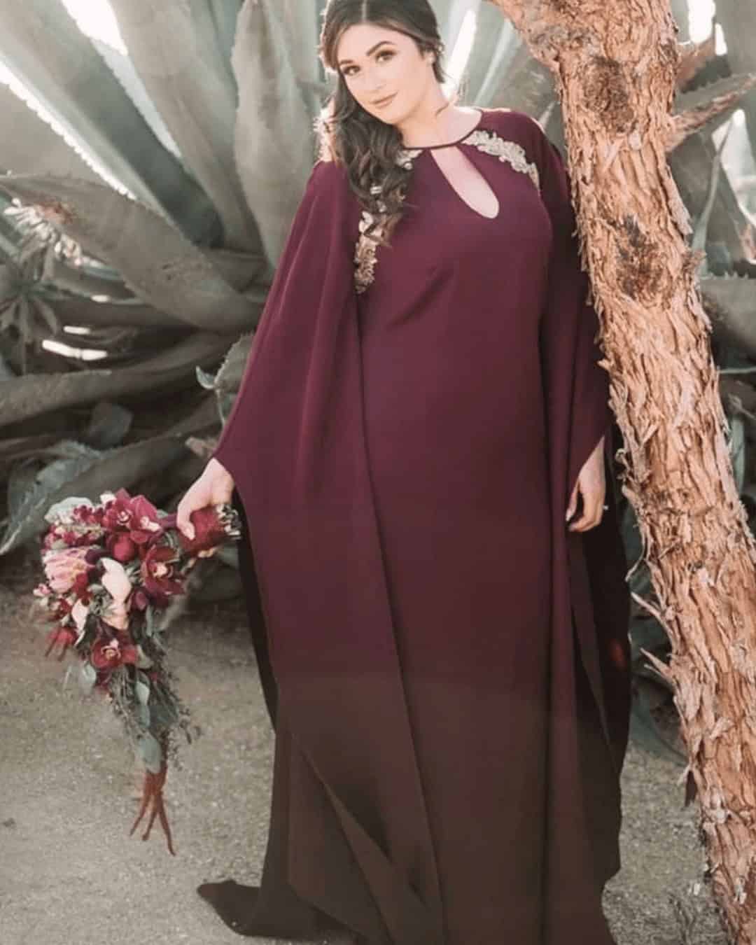 Plus-Size Bridesmaid Dresses Burgundy Ideas