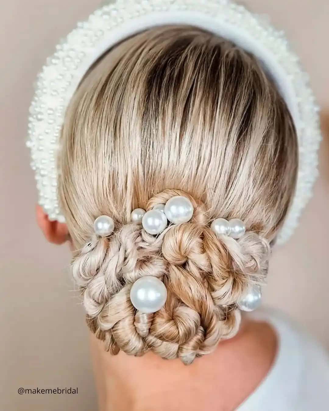 Pearl Headband For Wedding