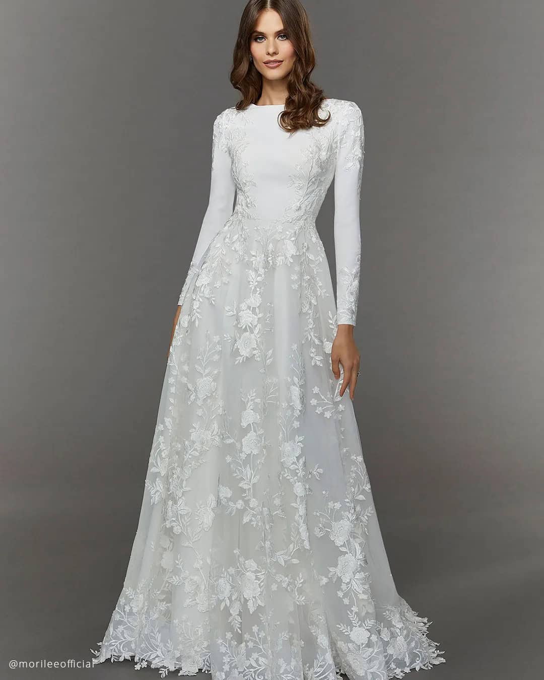 Long Sleeve Modest Wedding Dresses