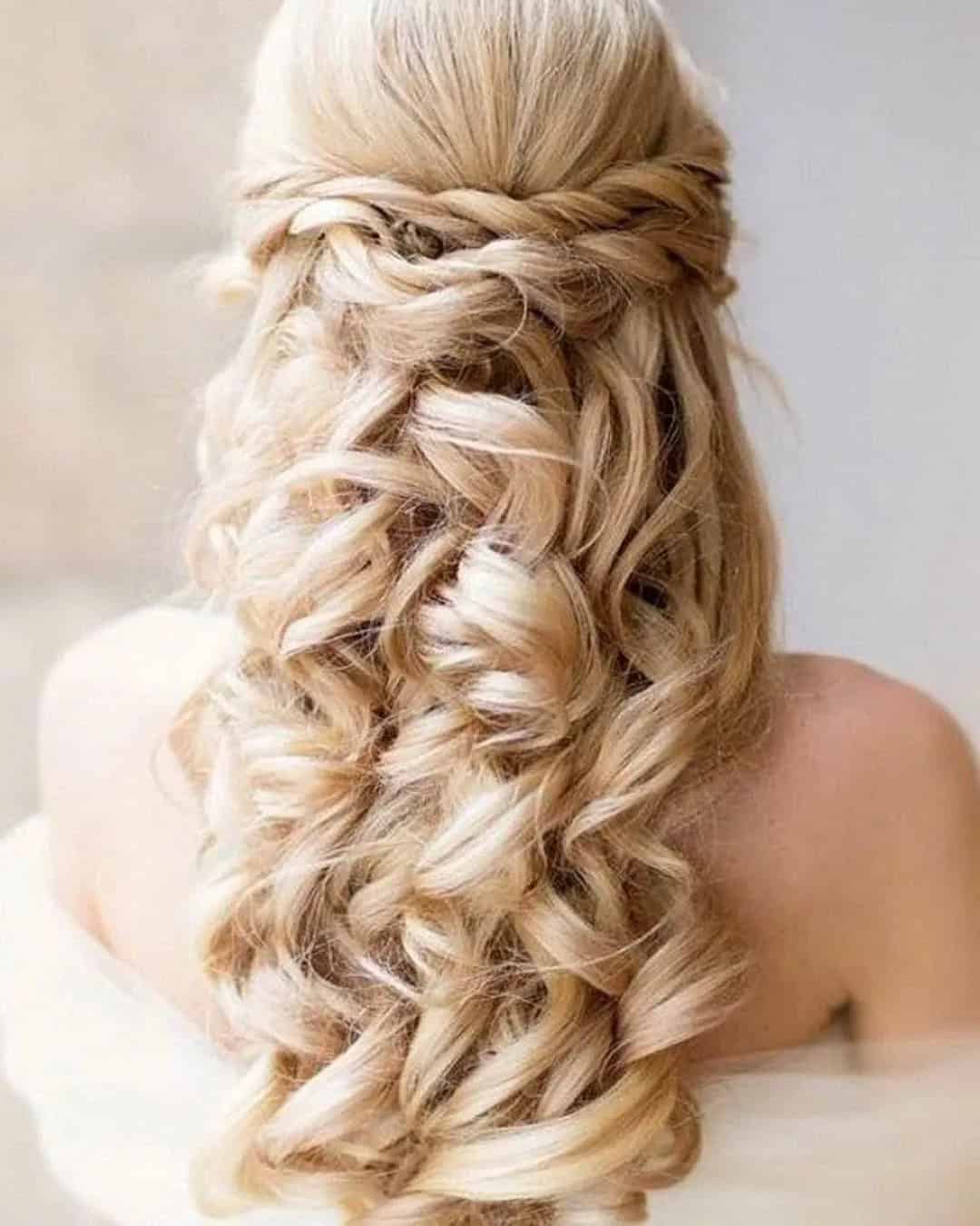 Braided Half-Up Crown