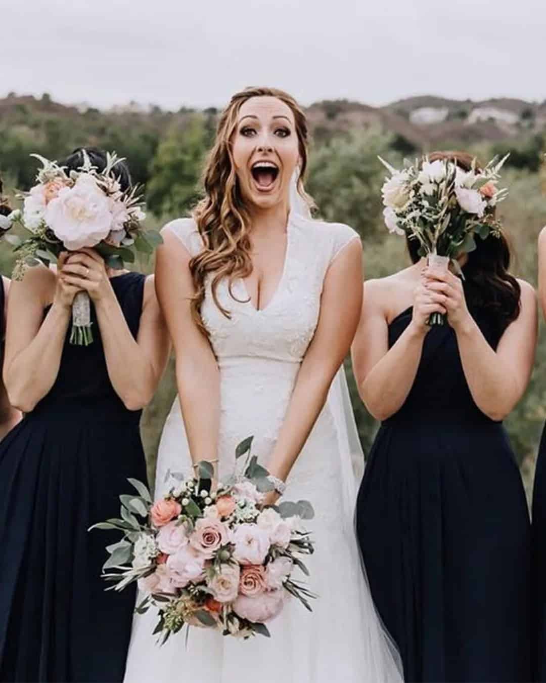 Funny Bride And Bridesmaid Pictures